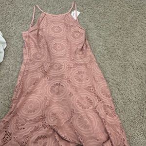 Pink Macy’s dress